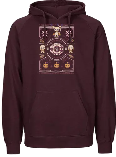 Light Christmas - christmas, weihnachten, digital, monster, licht, Ugly christmas swter - Fairtrade Hoodie