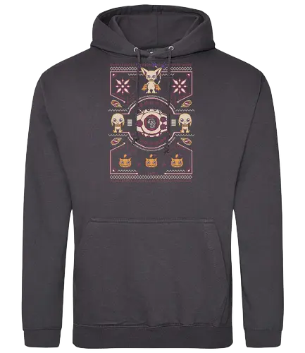 Light Christmas - christmas, weihnachten, digital, monster, licht, Ugly christmas swter - Standard Hoodie