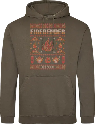 Firebender Christmas Sweater