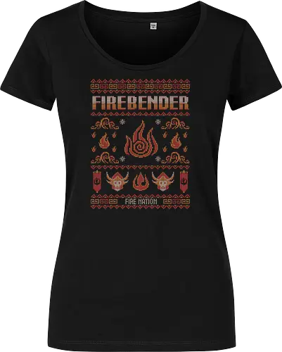 Firebender Christmas Sweater