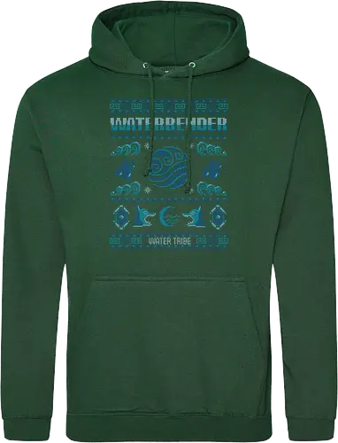 Avatar Waterbender Christmas Sweater