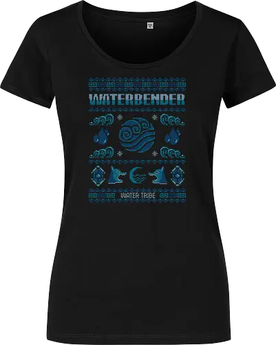 Avatar Waterbender Christmas Sweater