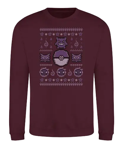 Got'em All: Ghost - christmas, weihnachten, pocket, monster, geist, Ugly christmas sweater - Sweatshirt