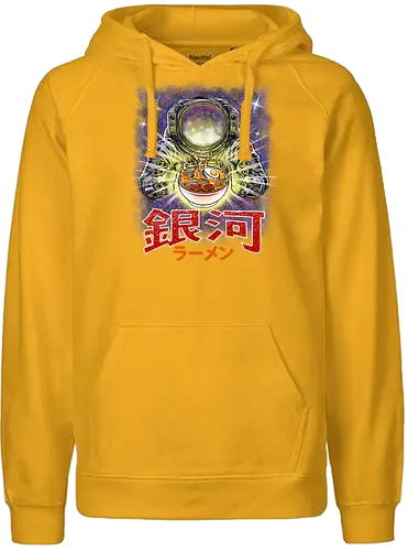 Astro Ramen - astro, ramen, weltraum, space, all, food, japan, noodlesoup, astronaut, lecker, nom - Fairtrade Hoodie