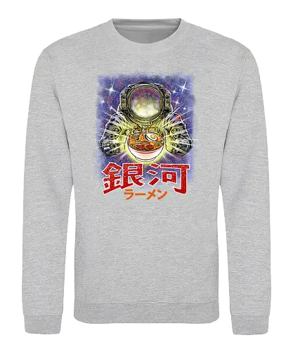 Astro Ramen - astro, ramen, weltraum, space, all, food, japan, noodlesoup, astronaut, lecker, nom - Sweatshirt