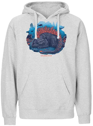 Save Coral - coral, koralle, nature, meer, natur, diving, water, climate, s, ocn, ozn - Fairtrade Hoodie