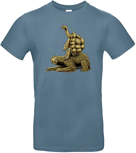 Slow Bros - sloth, faultier, schildkröte, turtle, slow, langsam, cute, süß, niedlich - Standard T-Shirt