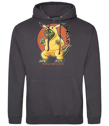Pikazilla - monster, kigurumi, anzug, kaiju, süß, cute, niedlich, flauschig, oConsoleie - Standard Hoodie