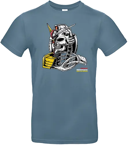 Mecha Anatomy - mecha, robot, japan, nippon, mechanic, anatomy, skull, schädel, anatomie - Standard T-Shirt