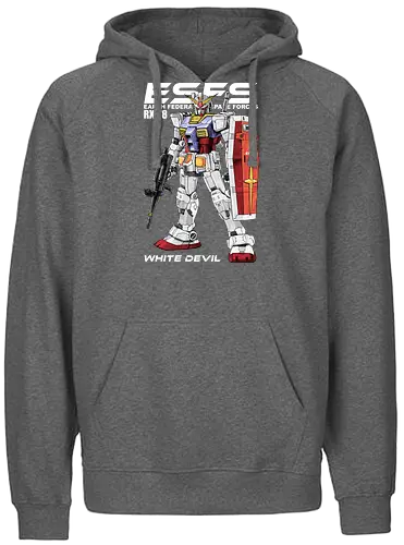 Mecha Warrior - mecha, robot, warrior, japan, nippon, krieger, mechanic, machine - Fairtrade Hoodie