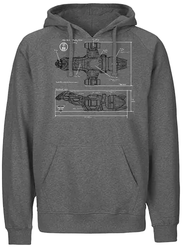 Blueprint - firefly, serenity, tvshows, josswheedon, scifi - Fairtrade Hoodie