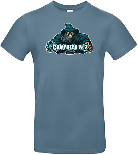 Computer Wiz - computer, reparatur, wizard, zauberer, computerproblem, lösung - Standard T-Shirt