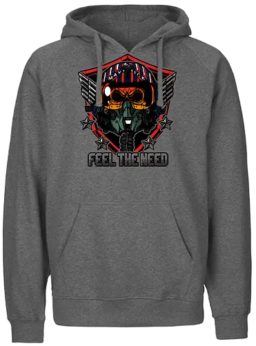 The Need - topgun, maverick, film, achtziger, düsenjet - Fairtrade Hoodie