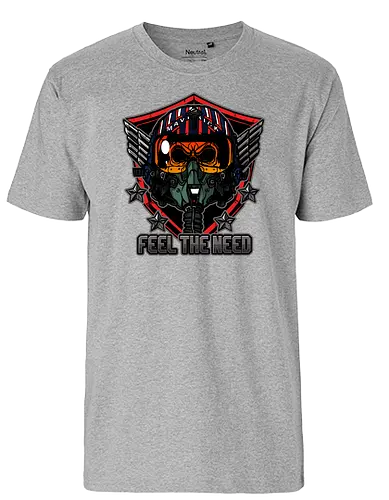 The Need - topgun, maverick, film, achtziger, düsenjet - Fairtrade T-Shirt