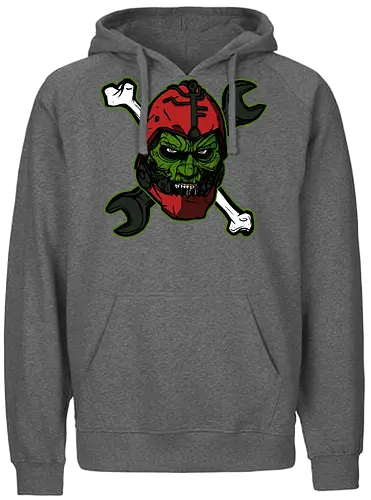 Wizard of Weapons - masters of the universe, motu, heman, skelletor, trapjaw, trap jaw - Fairtrade Hoodie