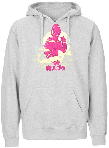 Let off some steam - dragon, ball, majin buu, boo, dbz, villain - Fairtrade Hoodie