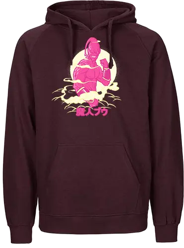 Let off some steam - dragon, ball, majin buu, boo, dbz, villain - Fairtrade Hoodie
