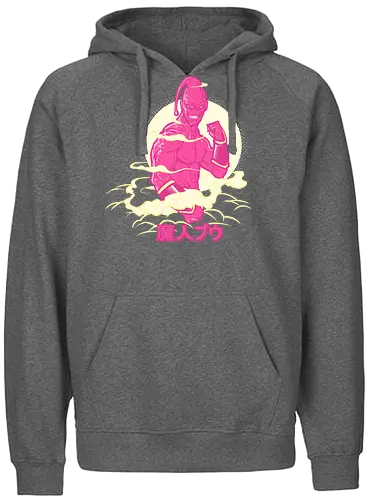 Let off some steam - dragon, ball, majin buu, boo, dbz, villain - Fairtrade Hoodie