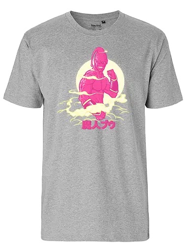 Let off some steam - dragon, ball, majin buu, boo, dbz, villain - Fairtrade T-Shirt