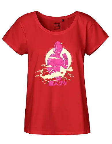 Let off some steam - dragon, ball, majin buu, boo, dbz, villain - Fairtrade Girl Shirt
