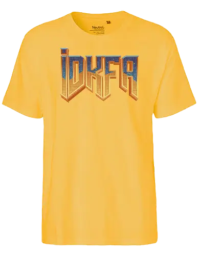 Chter! - gaming, classic gaming, idkfa, doom, cht - Fairtrade T-Shirt
