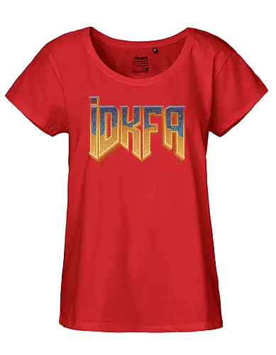 Chter! - gaming, classic gaming, idkfa, doom, cht - Fairtrade Girl Shirt