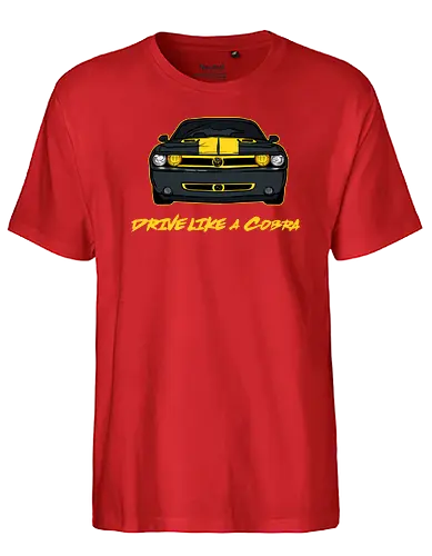 Cobra Driver - serie, myagi, cobra kai, Dojo, karate, car, mashup - Fairtrade T-Shirt