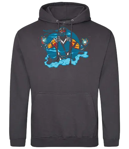Winter Warrior - gaming, sub zero, mortal, kombat, bt em up - Standard Hoodie