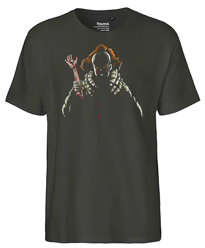 Hello from the other side - es, it, clown, stephen king, Clown - Fairtrade T-Shirt