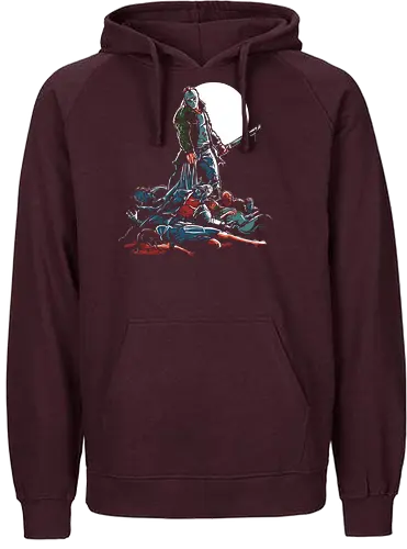 There Can Be Only One - freitag der 13., jason, horror - Fairtrade Hoodie