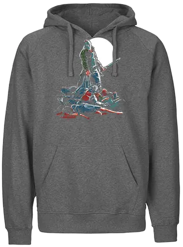 There Can Be Only One - freitag der 13., jason, horror - Fairtrade Hoodie