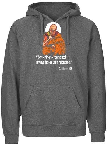 Weapon Wisdom - weisheit, peace - Fairtrade Hoodie