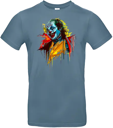 That's life - joker, Anti-hero, clown, happy, Serious - Standard T-Shirt