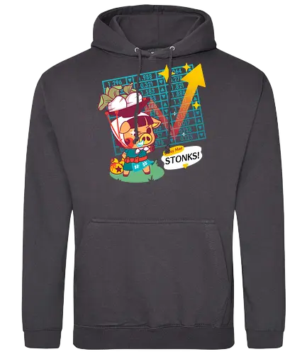 Turnip Stonks - Rüben, Turnip, animal, Crossing, Daisy Mae, Aktien - Standard Hoodie