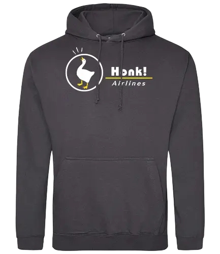 Honk Airlines - dodo, animal, Crossing, Honk, goose, Untitled Goose Game, mashup - Standard Hoodie