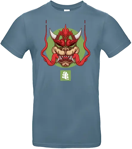 Oni Turtle King - gaming, console, oni, mask, japan, nippon - Standard T-Shirt