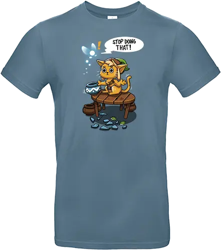 Hero of Time Kitten - gaming, cat, Hero of Time, mashup, katze, breaking - Standard T-Shirt
