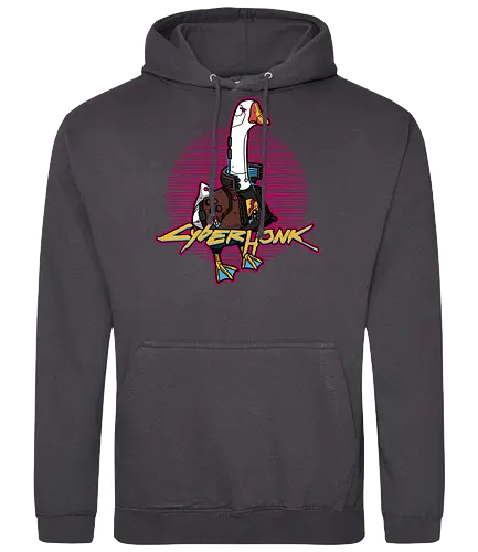 CyberHonk - cyber, punk, Honk, goose, gaming, mashup - Standard Hoodie