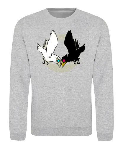 Hugin & Munin - Hugin, Munin, raven, rabe, odin, Nordisch, Götter - Sweatshirt