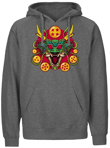 Speak your wish - anime, manga, db, dbz, dragon, ball, wish - Fairtrade Hoodie
