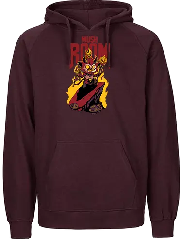 Mushrooms of Doom - League, lol, gaming, hell, devil, fire, Mushrooms, Trap, doom - Fairtrade Hoodie