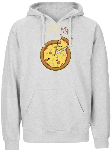 Mamma Mia! - pizza, food, essen, Mamma, Mia, fun - Fairtrade Hoodie