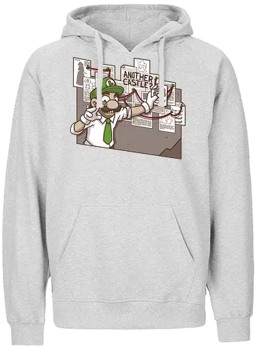 Italian Conspiracy - verschwörung, luigi, mario, schloss, prinzessin, princess - Fairtrade Hoodie