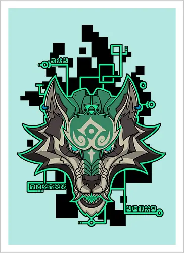 CyberWolf Hero