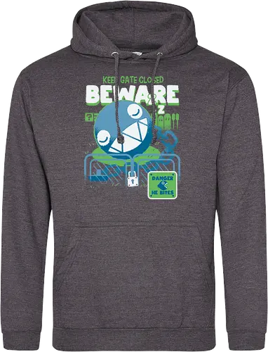 Beware, he bites!