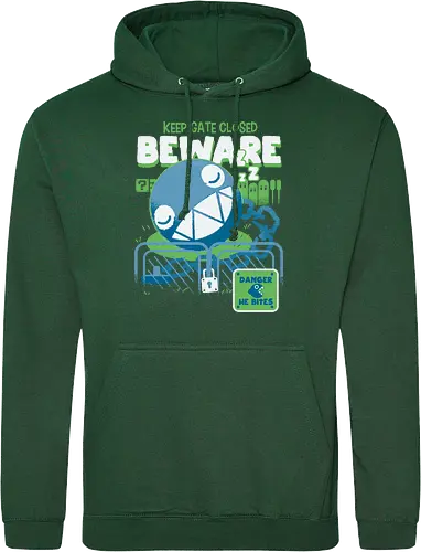 Beware, he bites!