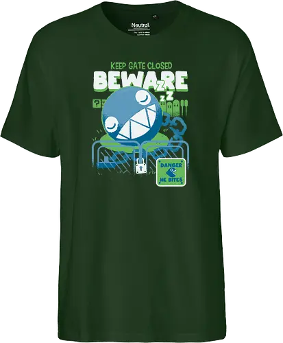 Beware, he bites!