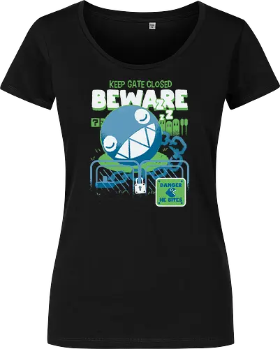 Beware, he bites!