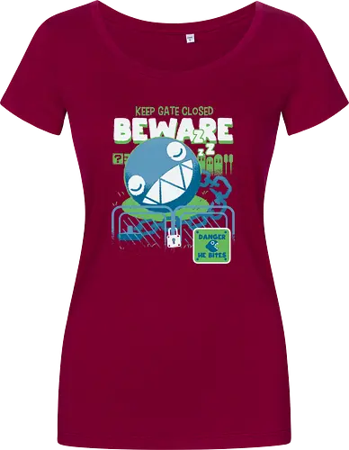 Beware, he bites!