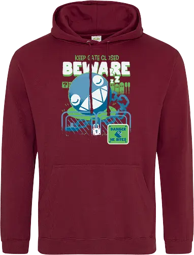 Beware, he bites!